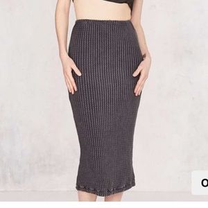 Urban Outfitters Silence + Noise Knit Skirt